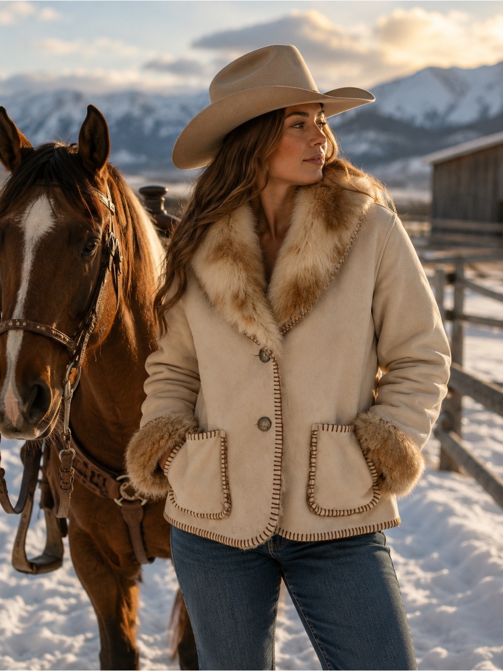🤎Coldwater Creek Faux Suede Jacket🤎